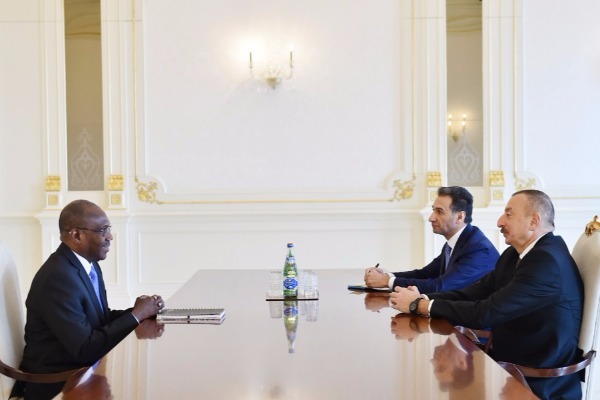 Prezident İlham Əliyev Smart Africa şirkətinin icraçı direktorunu qəbul edib