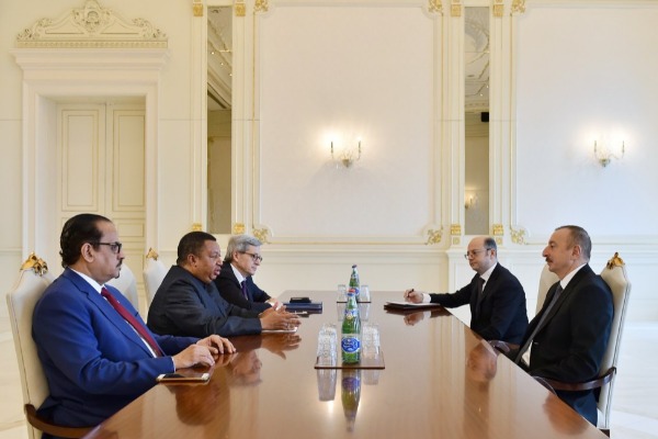 Prezident İlham Əliyev OPEC-in baş katibini qəbul etdi
