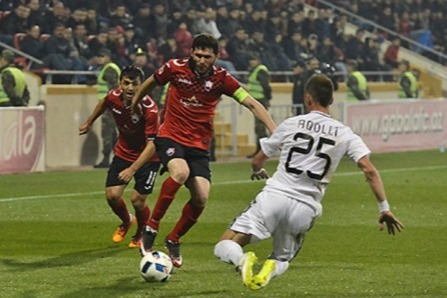 "Qəbələ" - "Qarabağ" matçında insident: Cavid Hüseynov qovuldu -VİDEO