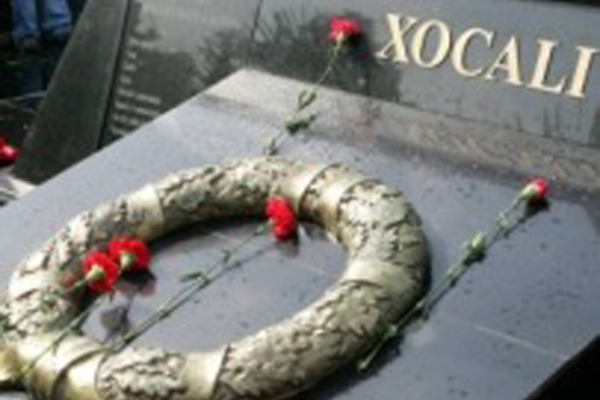 Kayseridə Xocalı abidəsi açıldı
