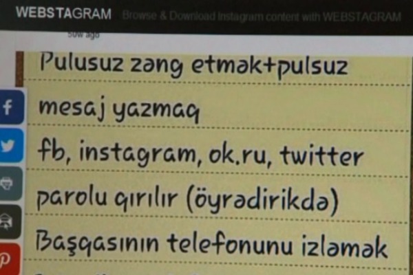 Sosial şəbəkə istifadəçilərinin DİQQƏTİNƏ: Facebook profili 100 manata sındırırlar - VİDEO