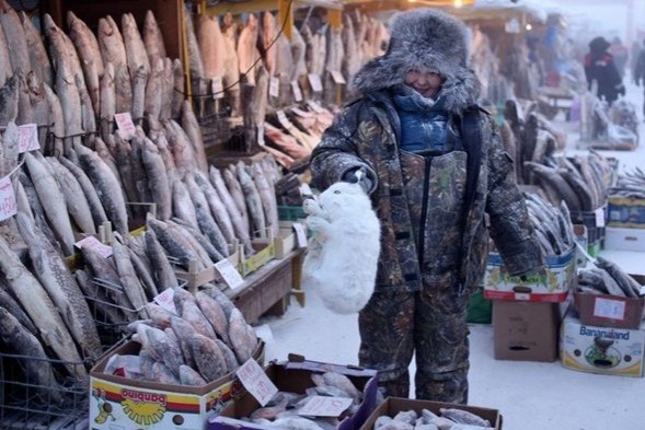 Dünyanın ən soyuq şəhərində həyat - VİDEO