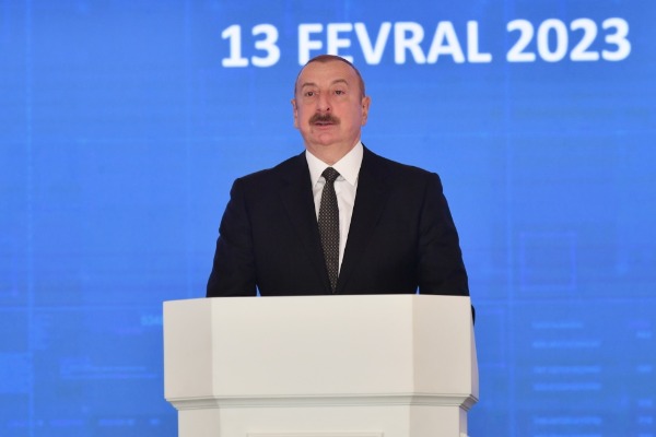 “Gülüstan” sarayında müstəqillik dövrünün 1280 MVt gücündə ən böyük İstilik Elektrik Stansiyasının təməlqoyma mərasimi keçirilib