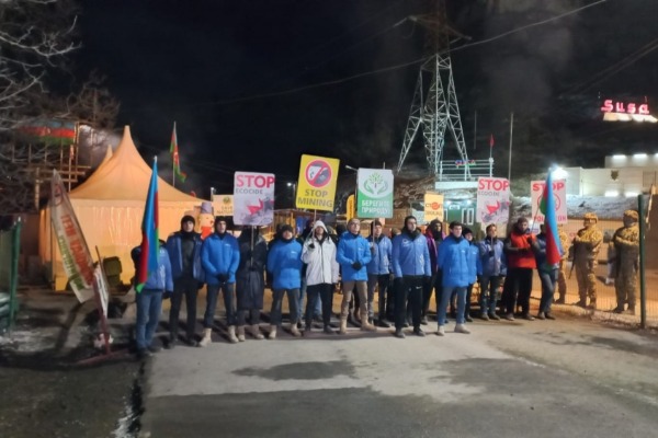 Laçın-Xankəndi yolu: Bu gün ekoaksiya ərazisindən 72 avtomobilin sərbəst keçidi təmin olunub