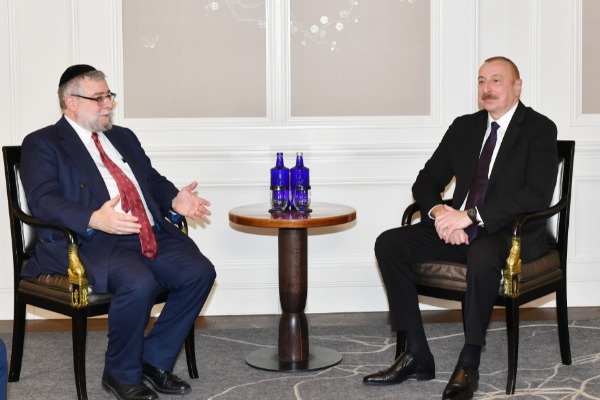 Prezident İlham Əliyev: Dövlətimiz tərəfindən yəhudi icmasına daim dəstək göstərilir