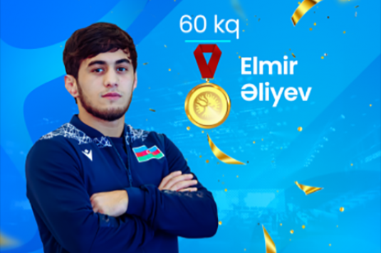 Yunan-Roma güləşçilərimiz U-23 Avropa çempionatında üç qızıl medal qazanıblar
