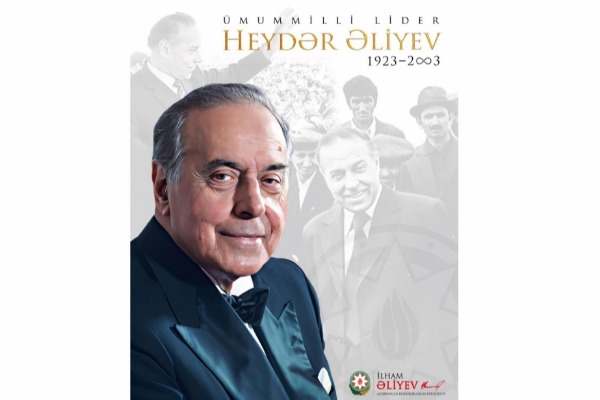 Prezident İlham Əliyev Ulu Öndər Heydər Əliyevlə bağlı paylaşım edib